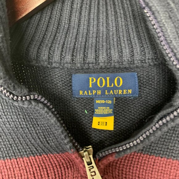 Polo Ralph Lauren Childs Quarter Zip Sweater - Picture 2 of 11